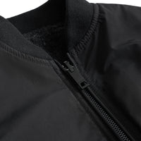 BLACK Bomber en taffetas à mémoire de forme avec logo imprimé