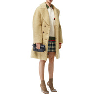 IVORY Pull en maille de laine et cachemire côtelée