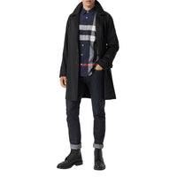 NAVY IP CHECK Chemise en coton extensible à motif check