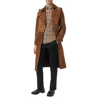 CAMEL IP CHECK Chemise en coton extensible à motif check