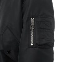 Bomber avec écusson imprimé - Noir