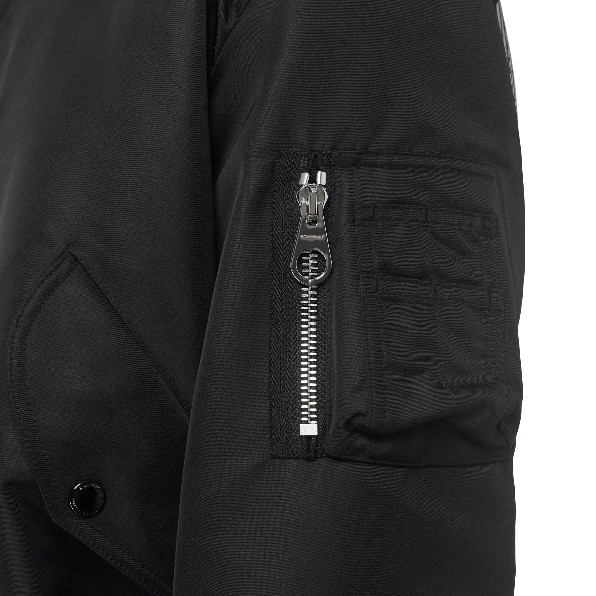 Bomber avec écusson imprimé - Noir