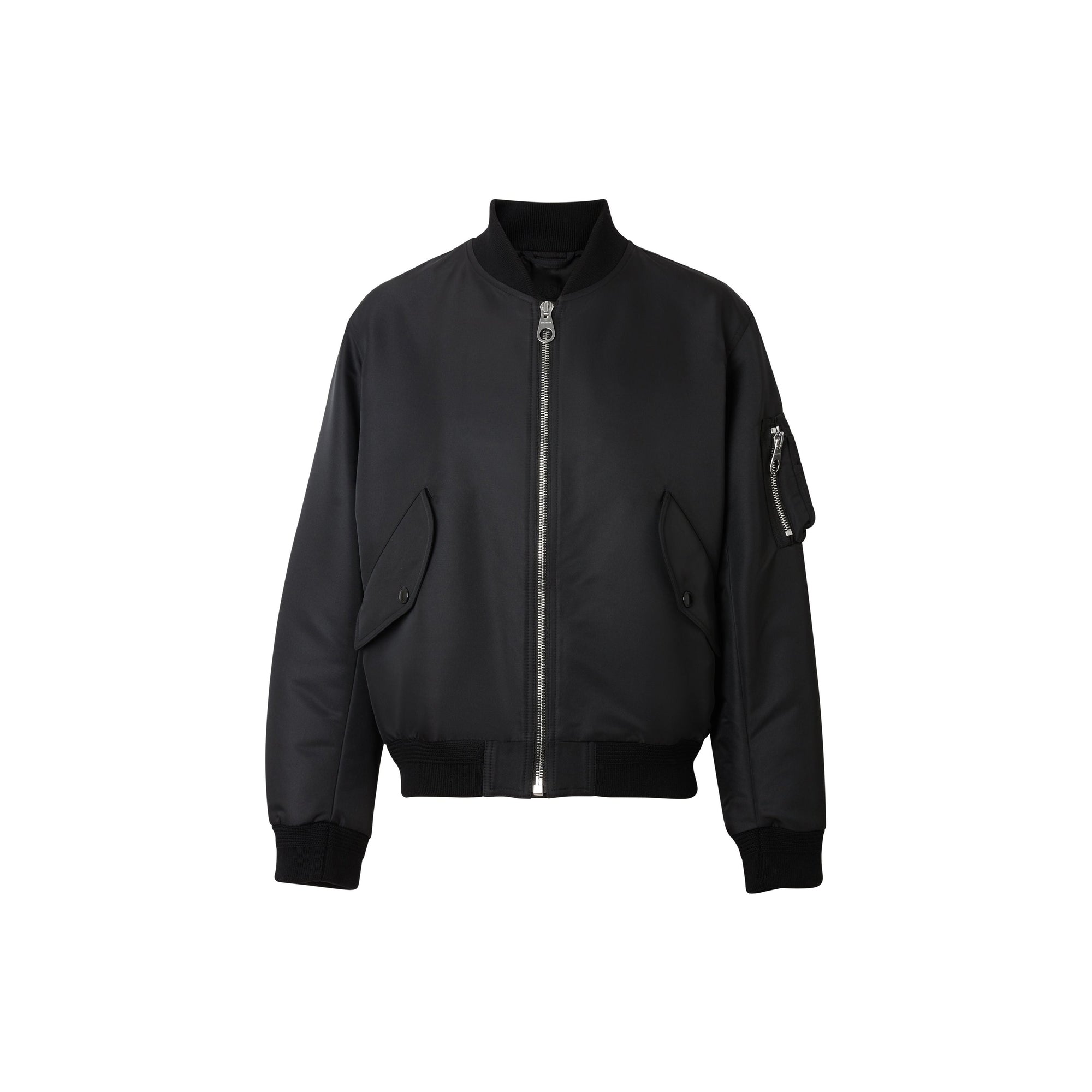 Bomber avec écusson imprimé - Noir