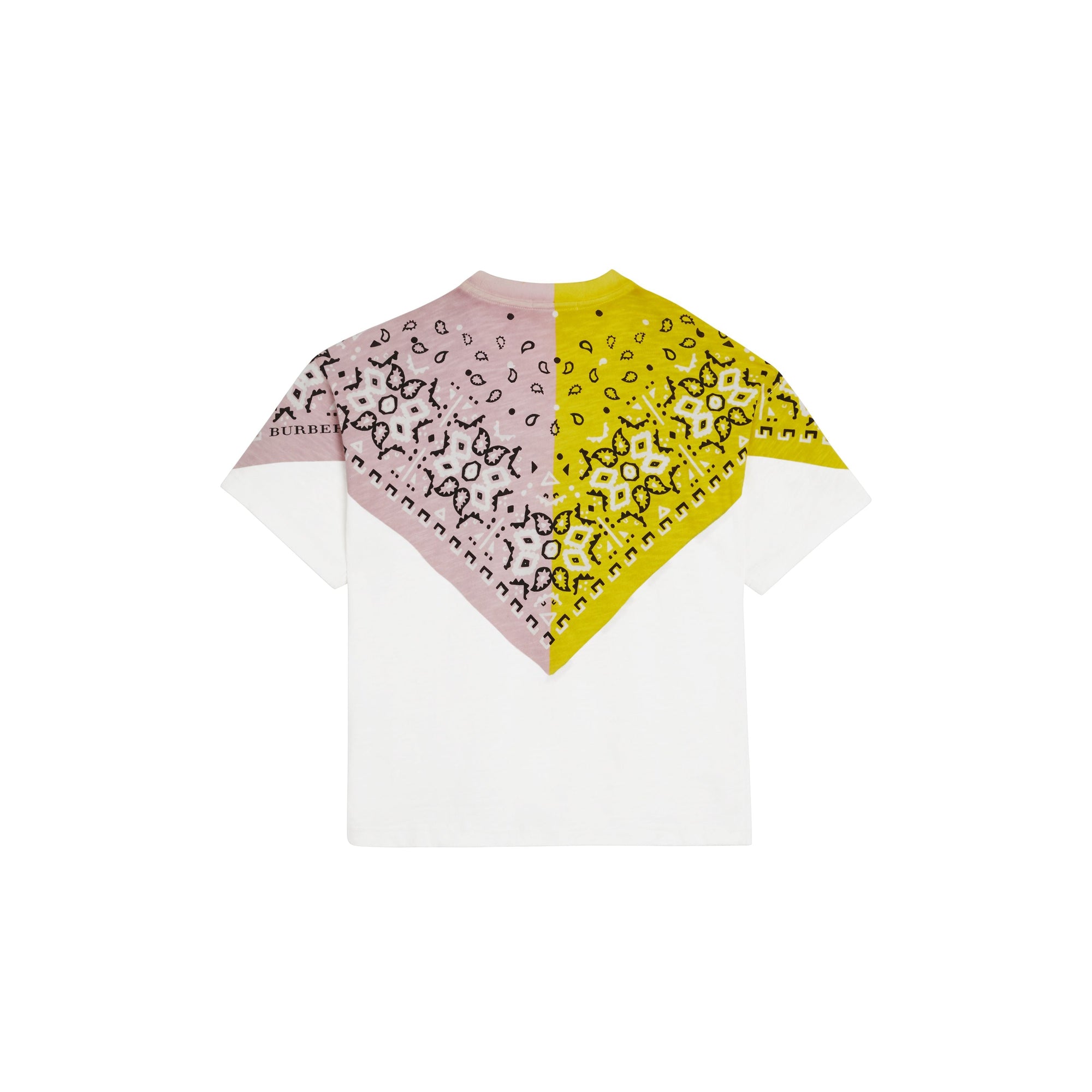 WHITE T-shirt en coton à imprimé bandana