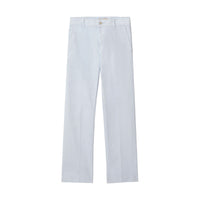 CHALK BLUE Jean casual avec écusson brodé