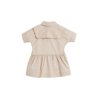 HONEY Robe trench en coton extensible