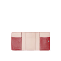 CRIMSON Petit portefeuille en cuir avec boucle en D