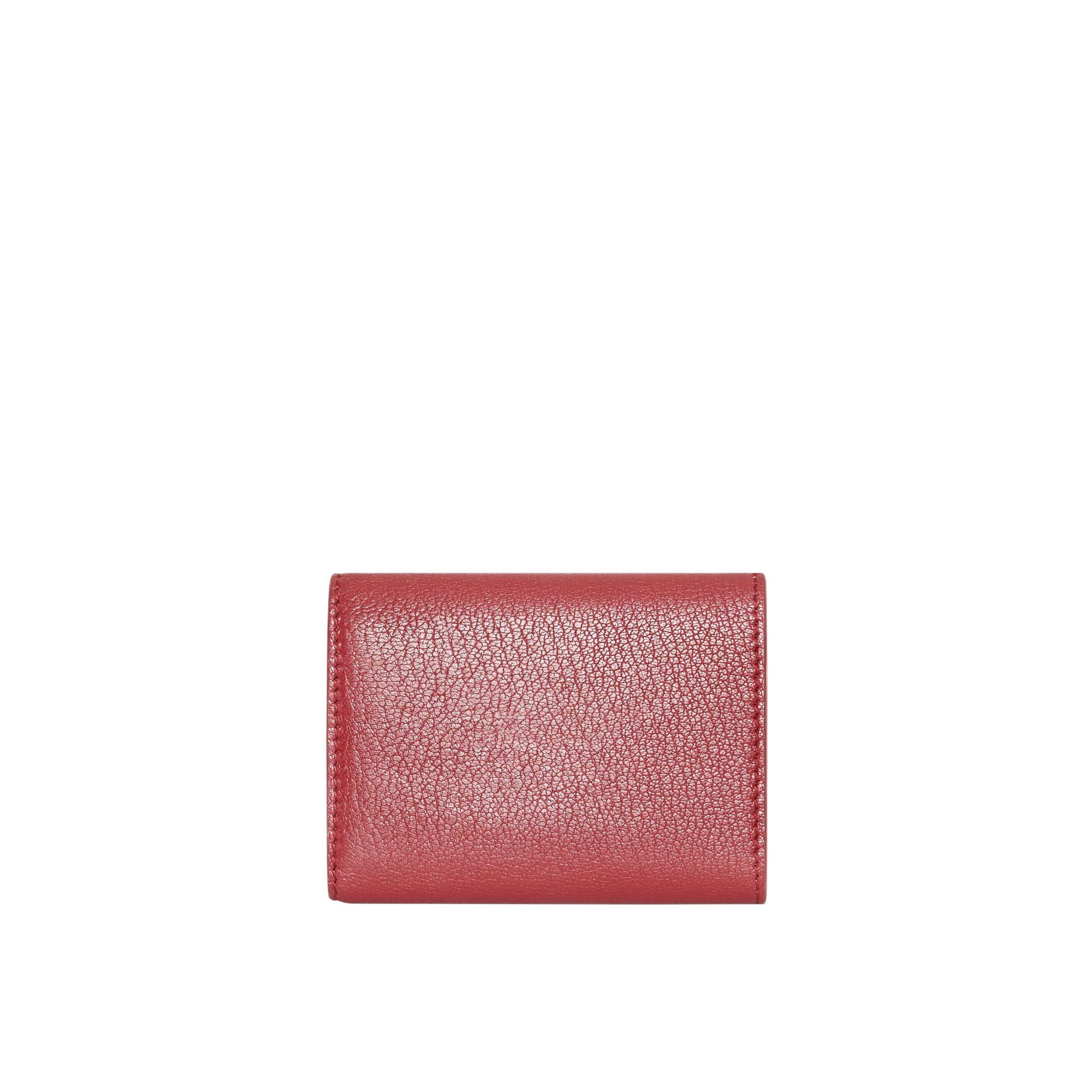 CRIMSON Petit portefeuille en cuir avec boucle en D