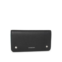 Portefeuille pour téléphone en cuir - Noir