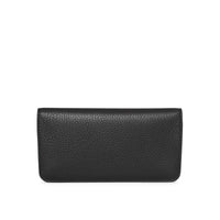 Portefeuille pour téléphone en cuir - Noir