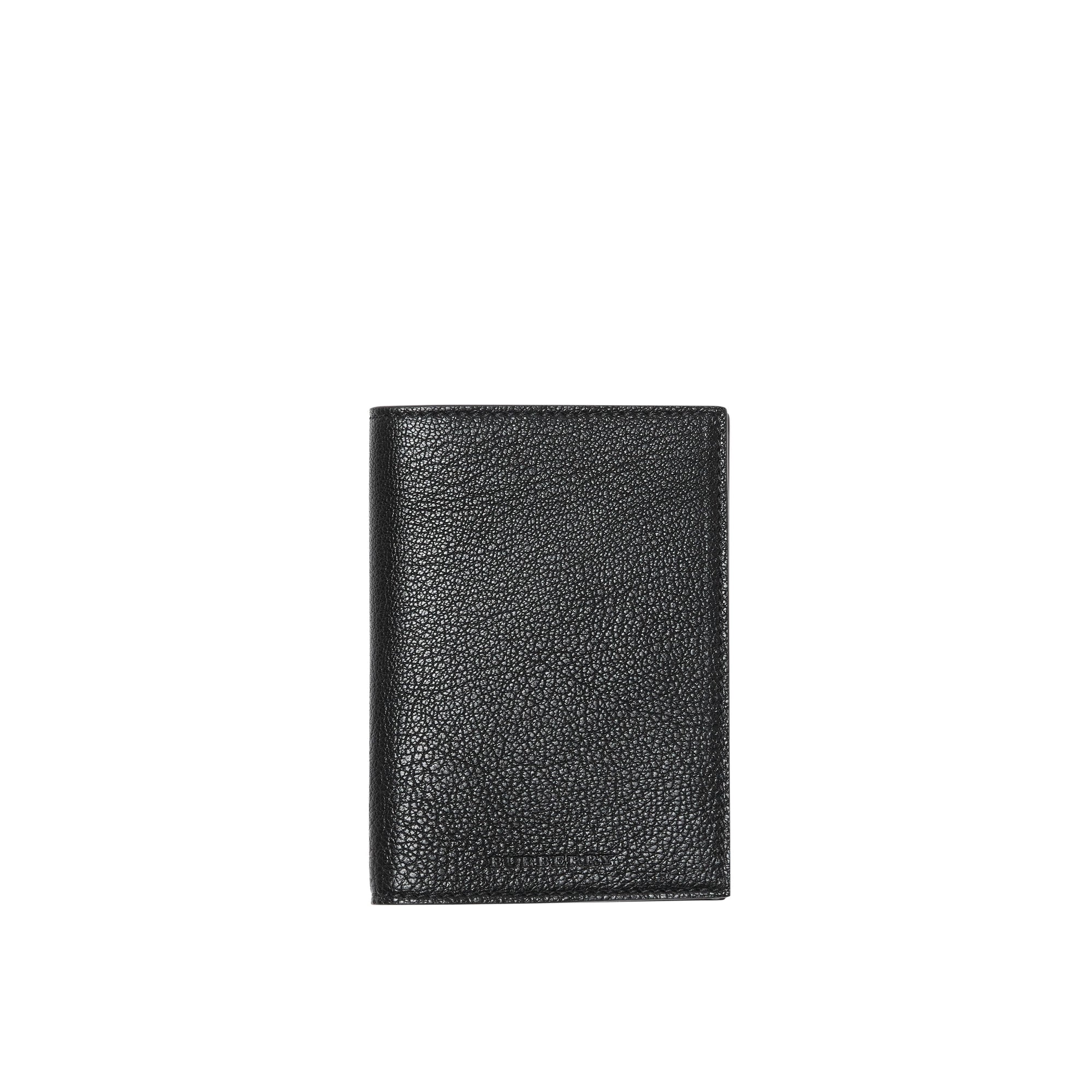 BLACK 2 Étui pour passeport en cuir