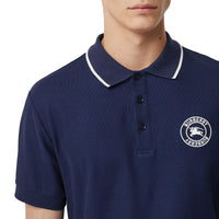 NAVY Polo en piqué de coton avec logo brodé