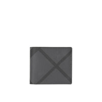CHARCOAL/BLACK Portefeuille pour pièce d'identité à motif London check