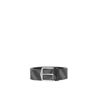 CHARCOAL/BLACK Ceinture à motif London check
