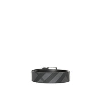 CHARCOAL/BLACK Ceinture à motif London check
