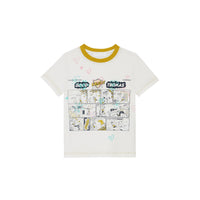 LIGHT STONE T-shirt en coton à imprimé bande dessinée