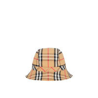 ANTIQUE YEL IP CHK Bob en coton à motif Vintage check