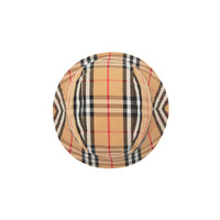 ANTIQUE YEL IP CHK Bob en coton à motif Vintage check