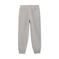 CHALK GREY MELANGE Pantalon de survêtement en jersey de coton