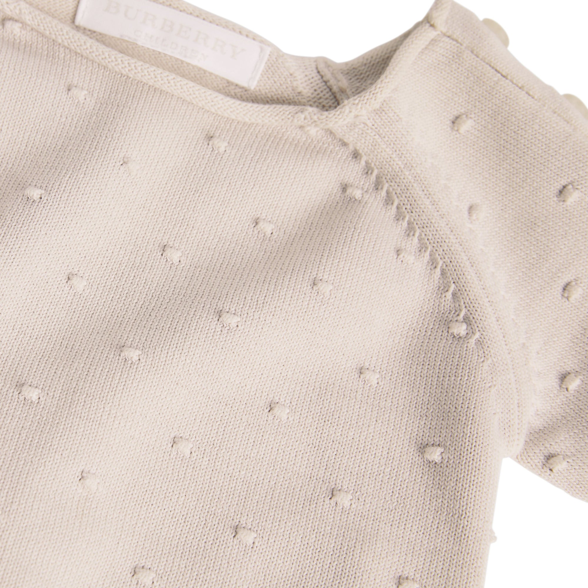 STONE Coffret cadeau deux pièces pour bébé en coton à pompons