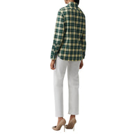 DARK CEDAR GRN IP CH Chemise en coton à motif check