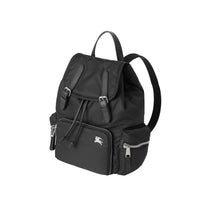 BLACK Sac The Rucksack moyen en nylon et cuir