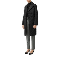 BLACK Manteau léger matelassé