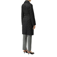 BLACK Manteau léger matelassé