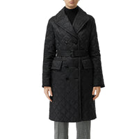 BLACK Manteau léger matelassé
