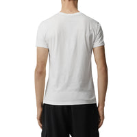 WHITE T-shirt en coton avec logo imprimé
