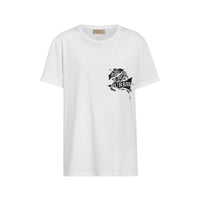 WHITE T-shirt en coton avec logo imprimé