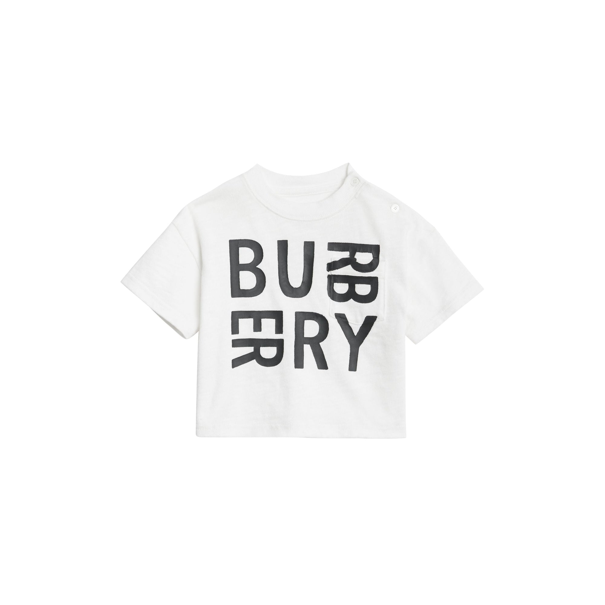 WHITE T-shirt en coton avec logo imprimé