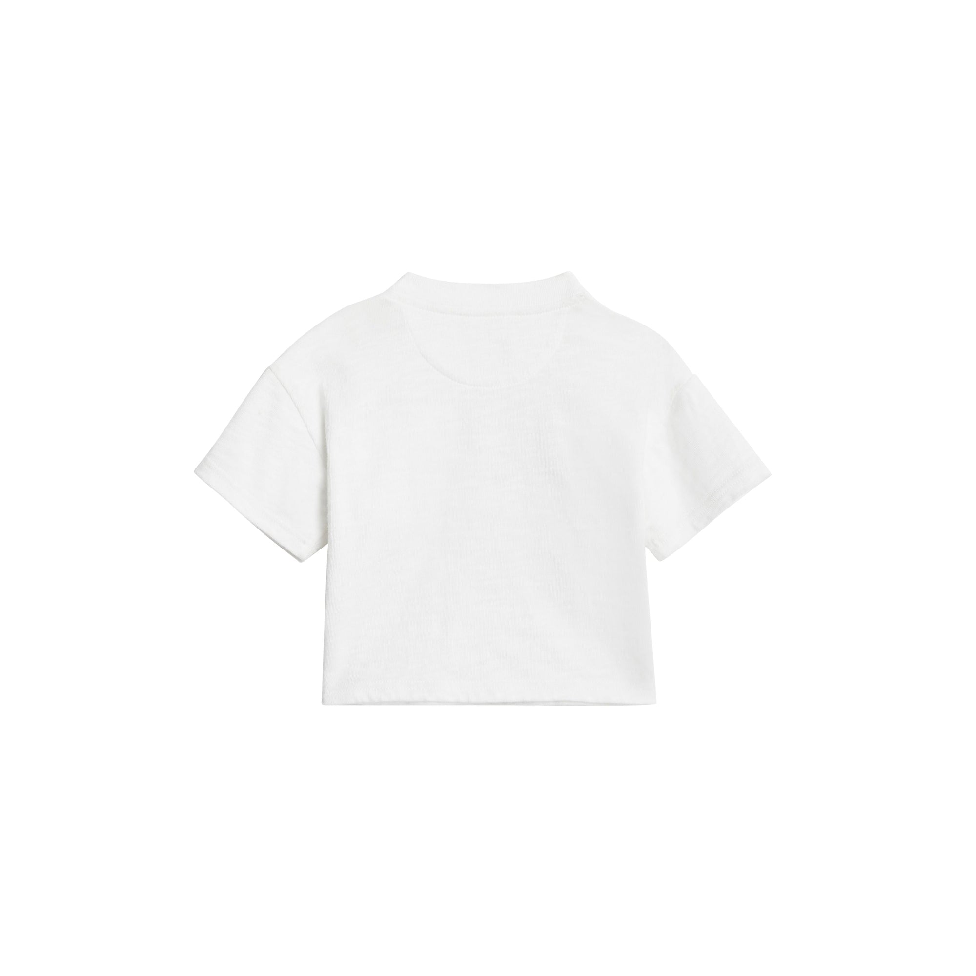 WHITE T-shirt en coton avec logo imprimé