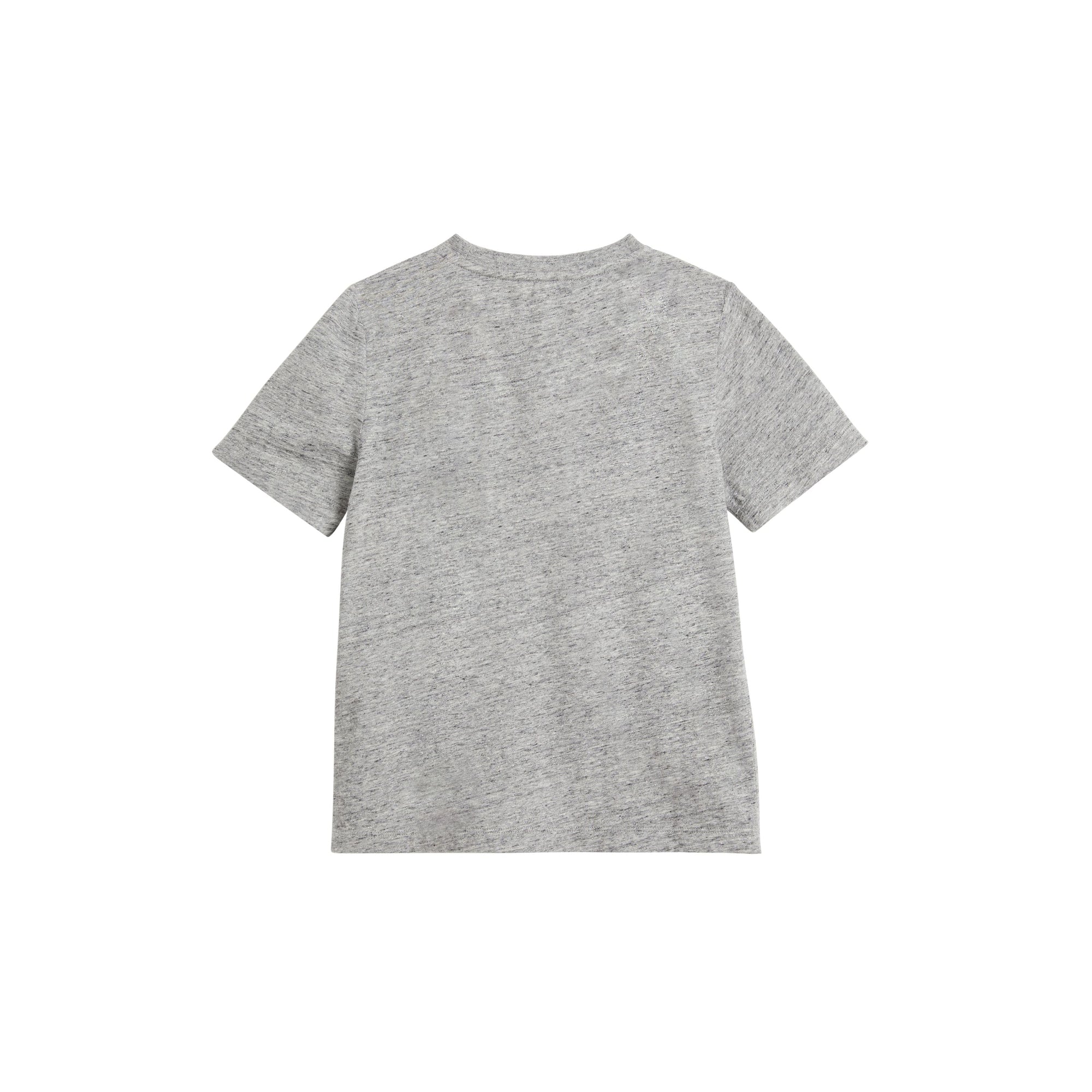 GREY MELANGE T-shirt en coton mélangé avec logo imprimé