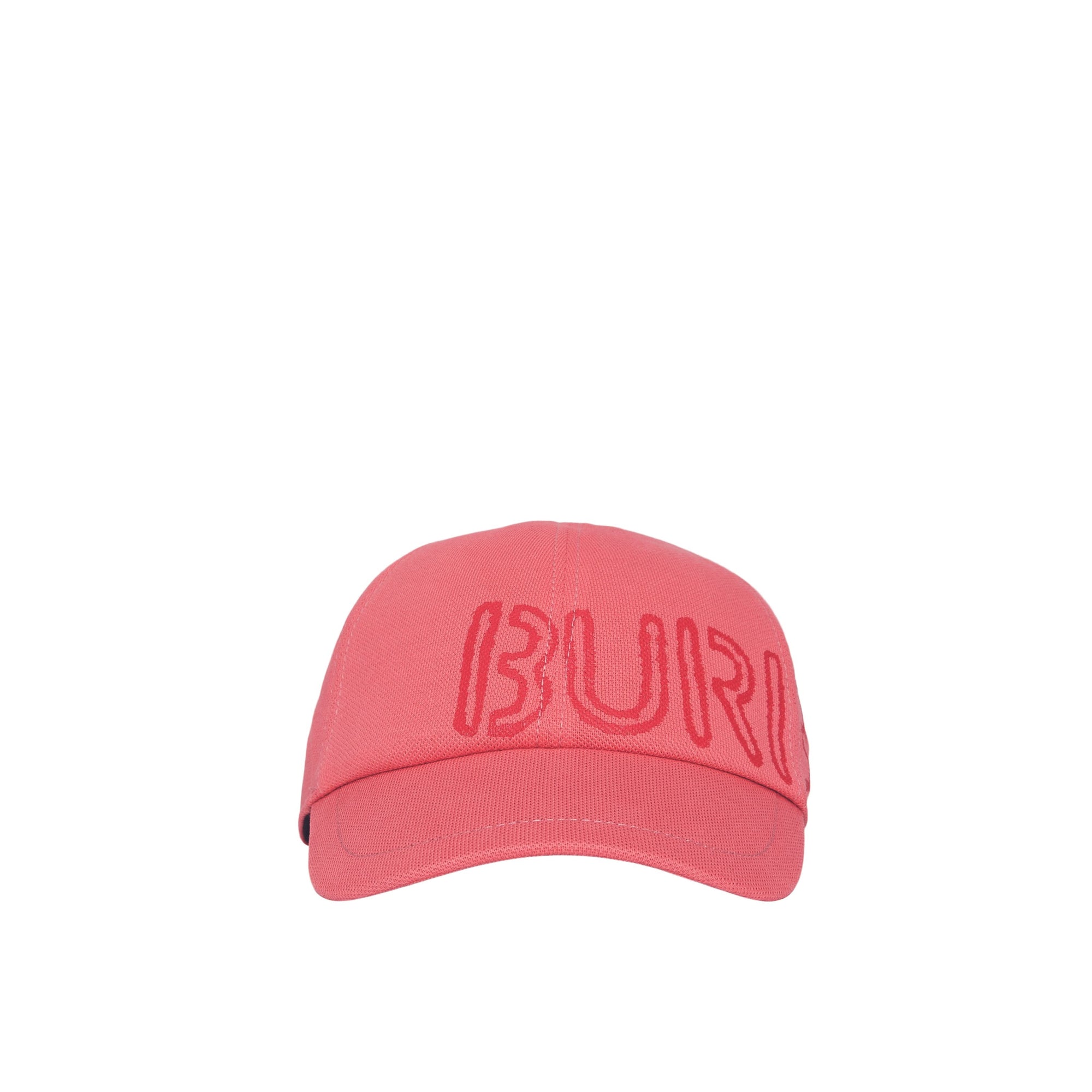 BRIGHT PINK/BR RED Casquette de baseball avec logo au pochoir
