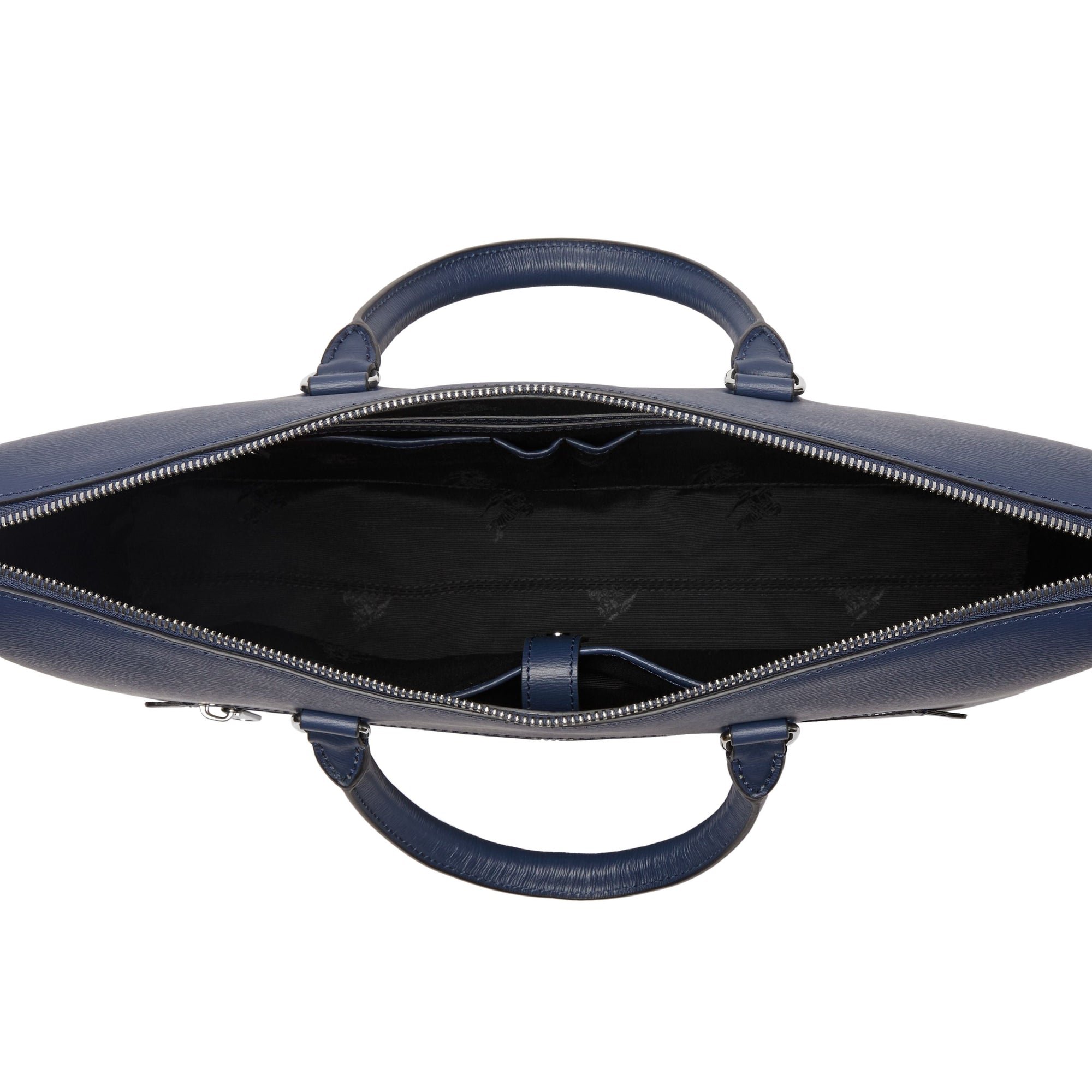 NAVY Grand attaché-case en cuir texturé