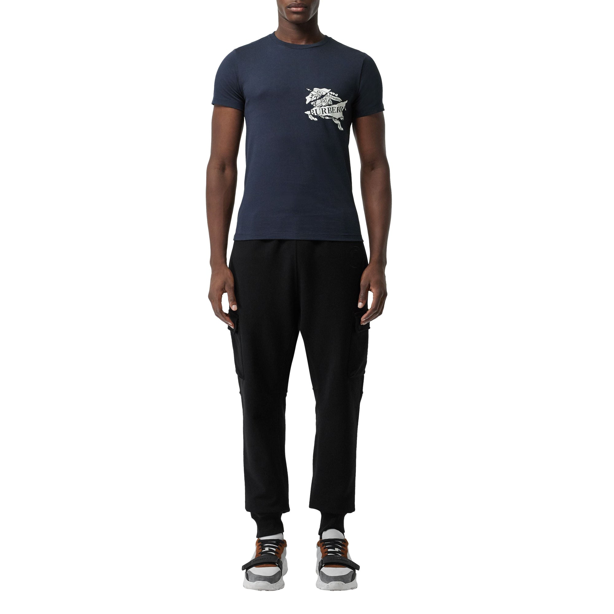 NAVY T-shirt en coton avec logo imprimé