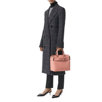 Petit sac the belt en cuir - Rose platiné