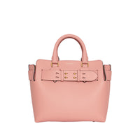 Petit sac the belt en cuir - Rose platiné
