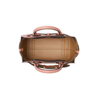 Petit sac the belt en cuir - Rose platiné