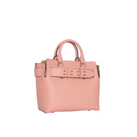 Petit sac the belt en cuir - Rose platiné