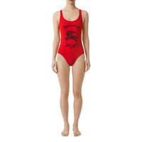 BRIGHT RED Maillot de bain avec logo d'archive