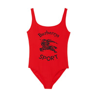 BRIGHT RED Maillot de bain avec logo d'archive