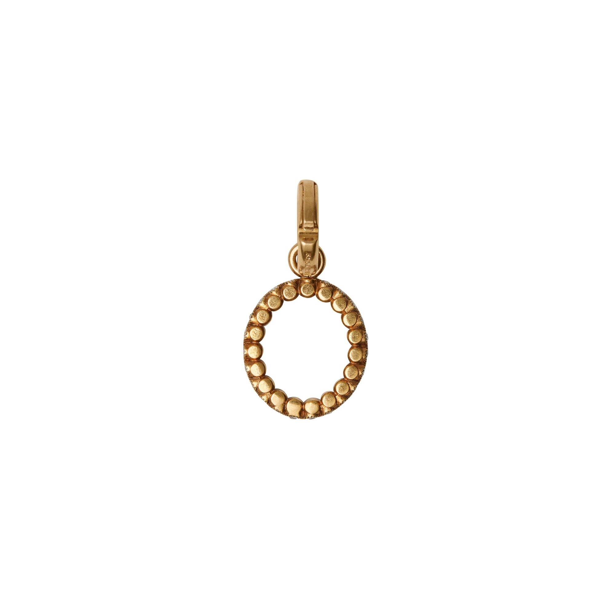 Bijou alphabet « O » en cristal - Cristal