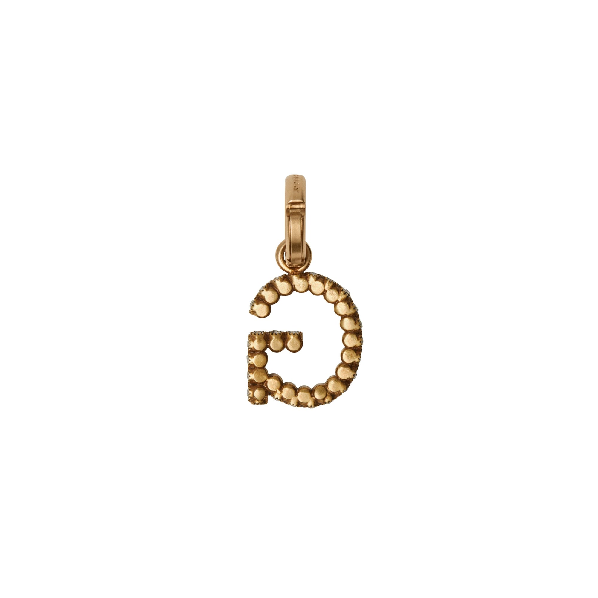 Bijou alphabet « G » en cristal - Cristal