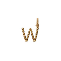 Bijou alphabet « W » en cristal - Cristal