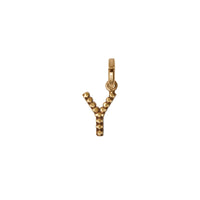 Bijou alphabet « Y » en cristal - Cristal