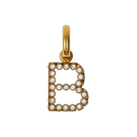 Bijou alphabet « B » en cristal - Cristal