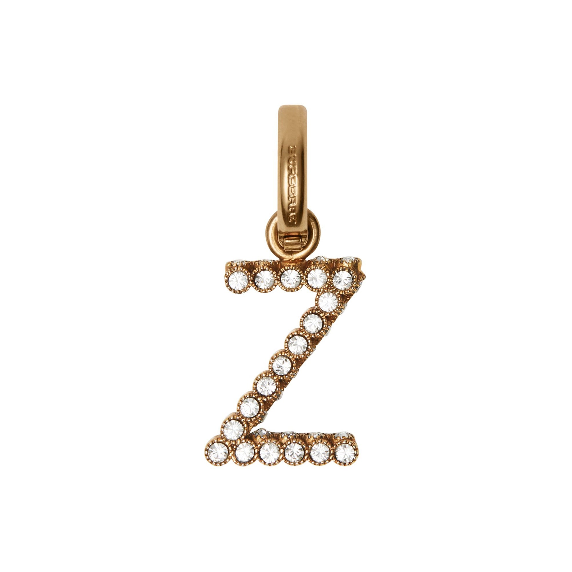 Bijou alphabet « Z » en cristal - Cristal