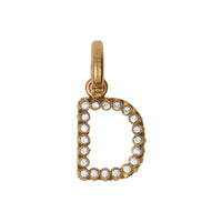 Bijou alphabet « D » en cristal - Cristal